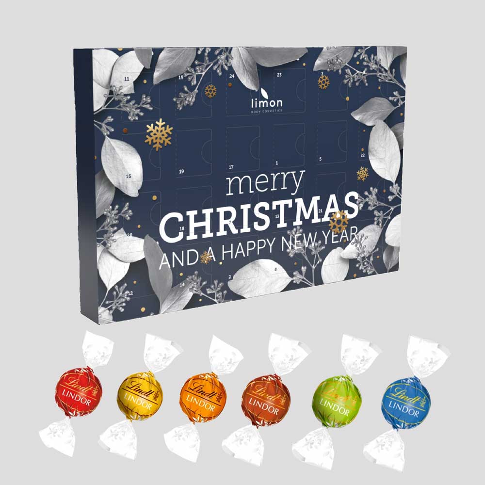 Adventskalender mit Logo