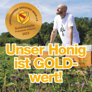 Doppelgold für unseren Honig!