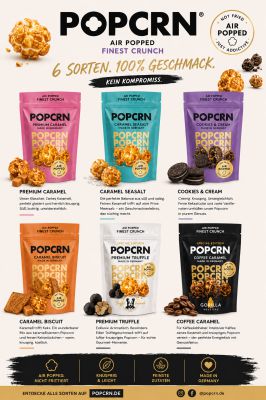 Süsse Weihnachtsgeschenke: Popcrn – Popcorn im eigenen Design