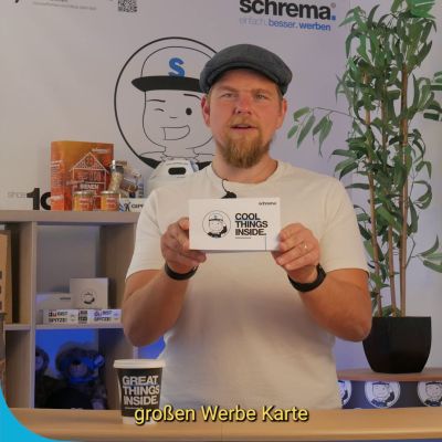 #15 Werbekarte mit Eis