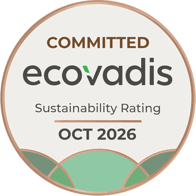 EcoVadis Committed Sustainability Rating Oktober 2026 – schrema